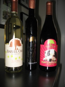 Barrel Oak Winery wines